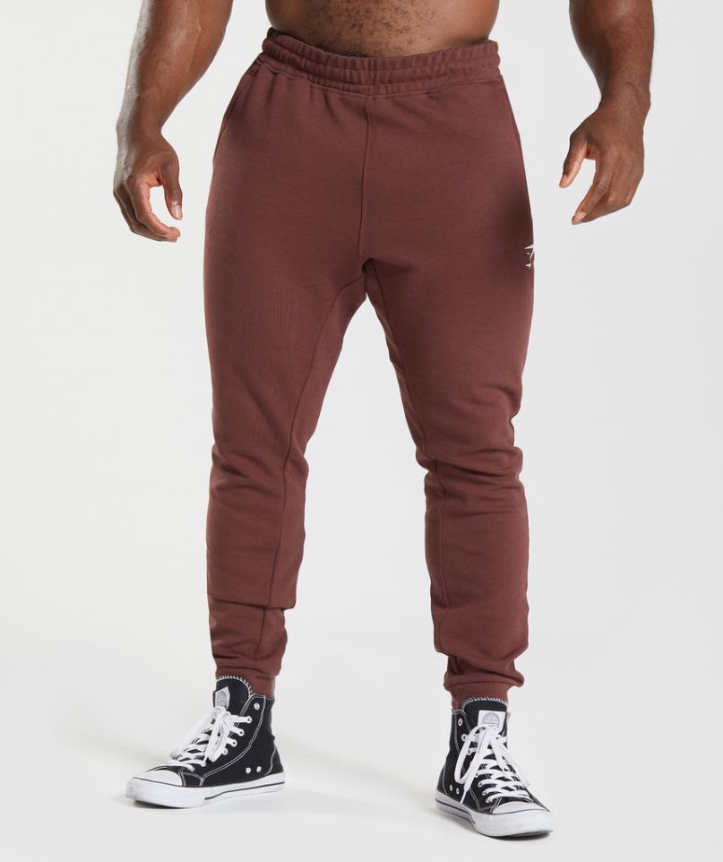 Men\'s Gymshark React Jogger Brown | CA 860A35